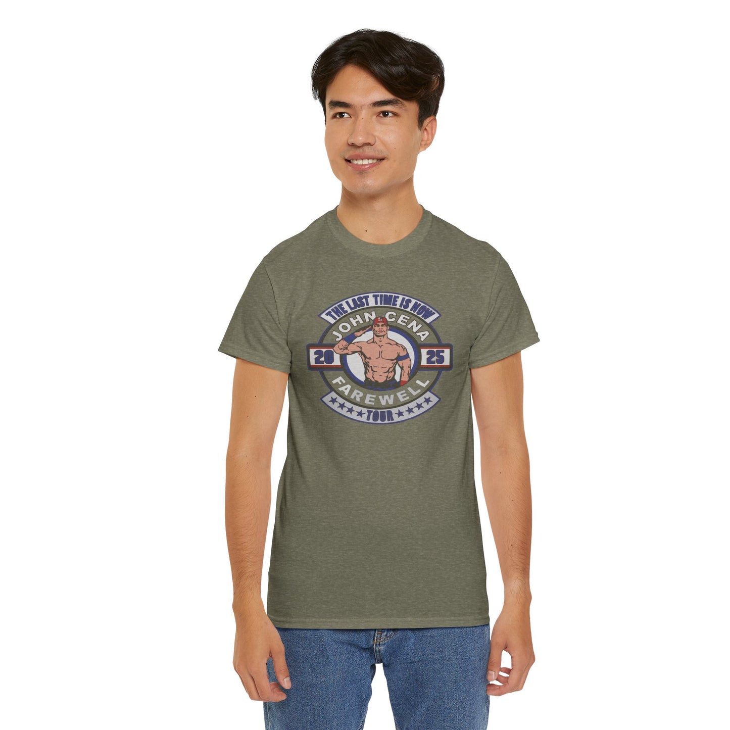 Wrestling Tribute Tee, John Cena Farewell Shirt, Unisex Graphic Tee, Fan Merchandise, Gift for Sports Lovers