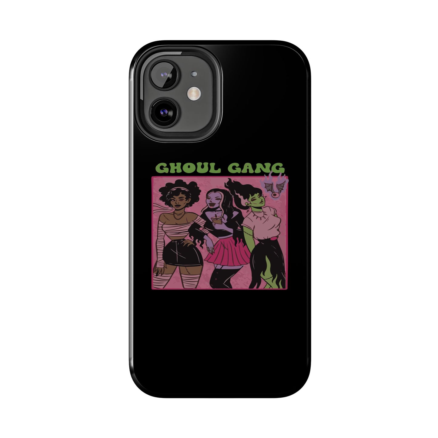 Ghoul Gang Tough Phone Cases | Unique Halloween Phone Cover, Cute Protective Case, Trendy Gift for Goth Fans, Spooky Style Accessory