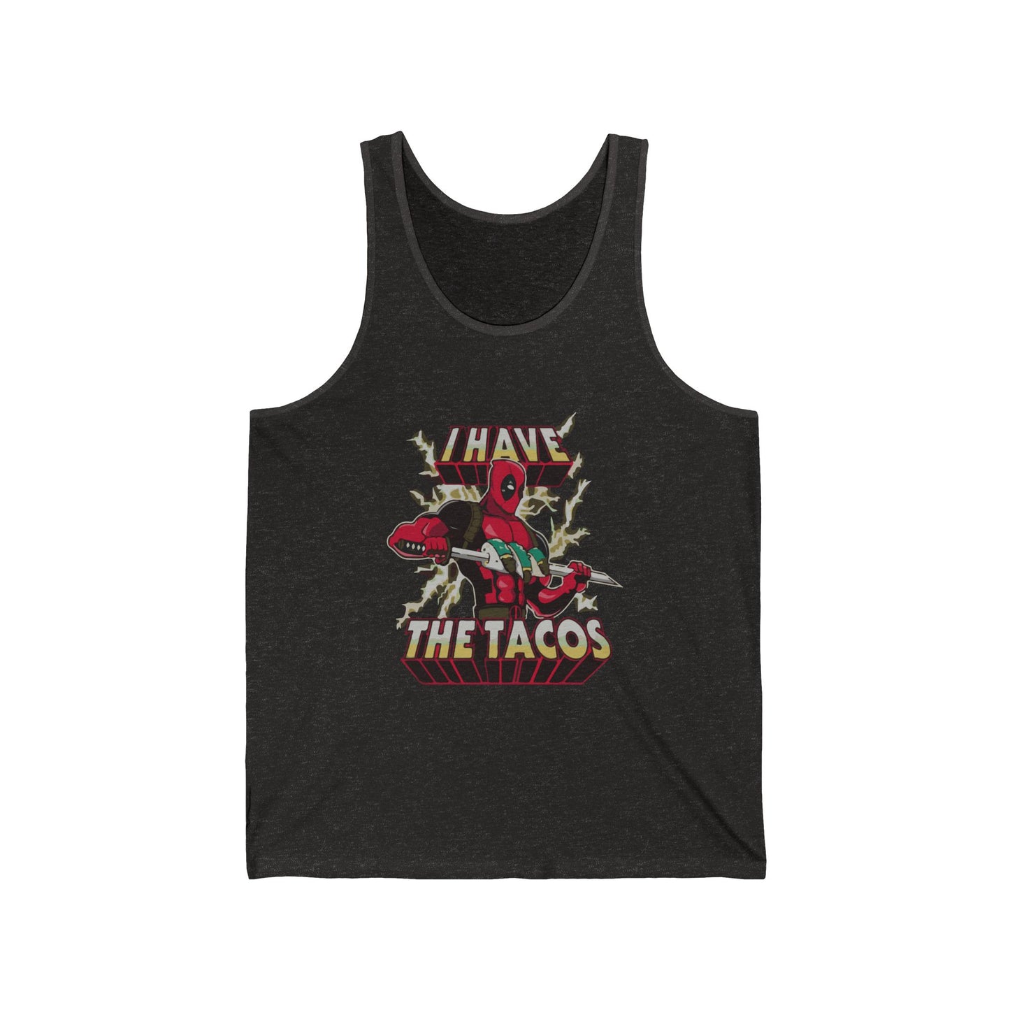 Funny T-Shirt - I Have The Tacos Unisex Jersey Tank Top