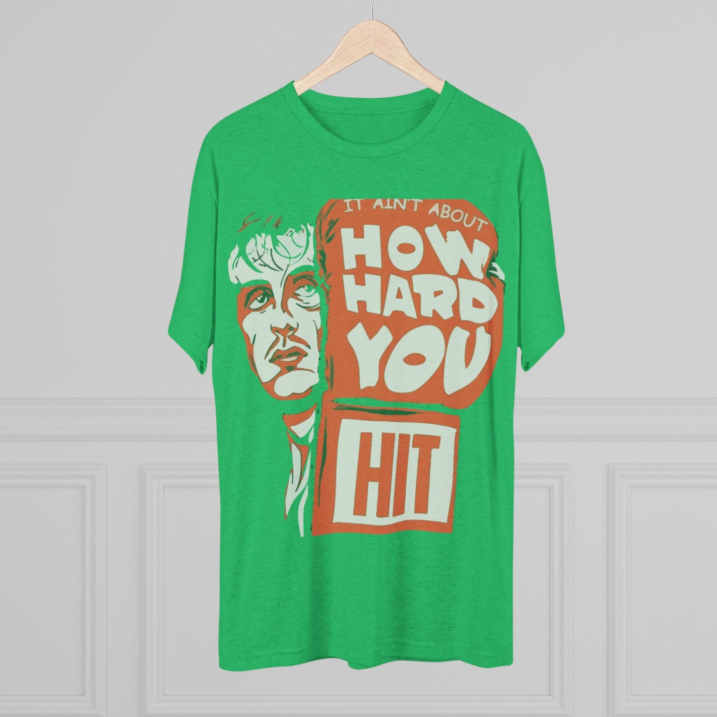 Rocky Fitness Tee - Unisex Tri-Blend Crew Tee