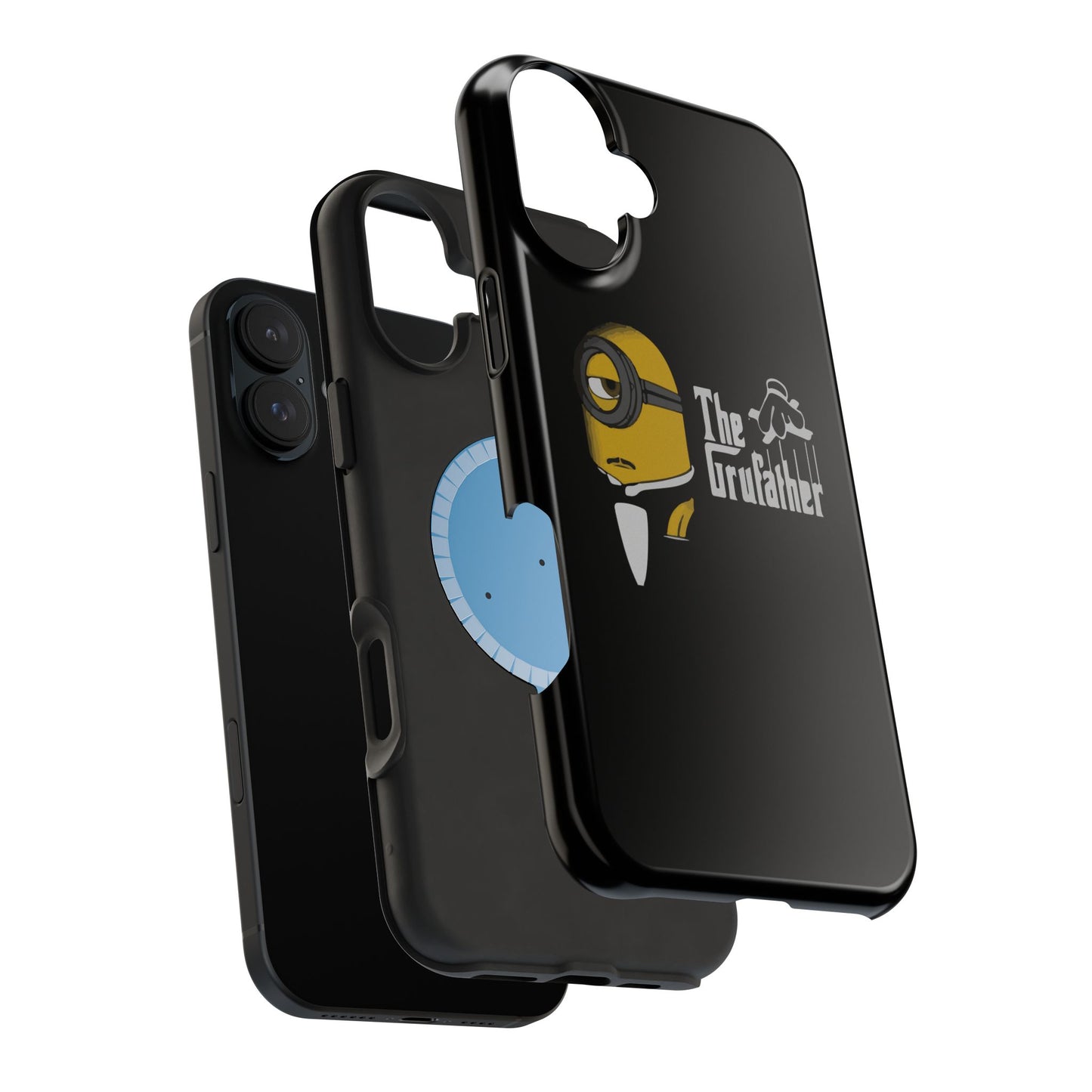 Magnetic Tough Cases: The Gruffather Phone Cover, Gift for Minions Fans, Unique Cell Phone Case, Durable Protective Case, Fun Cartoon Design