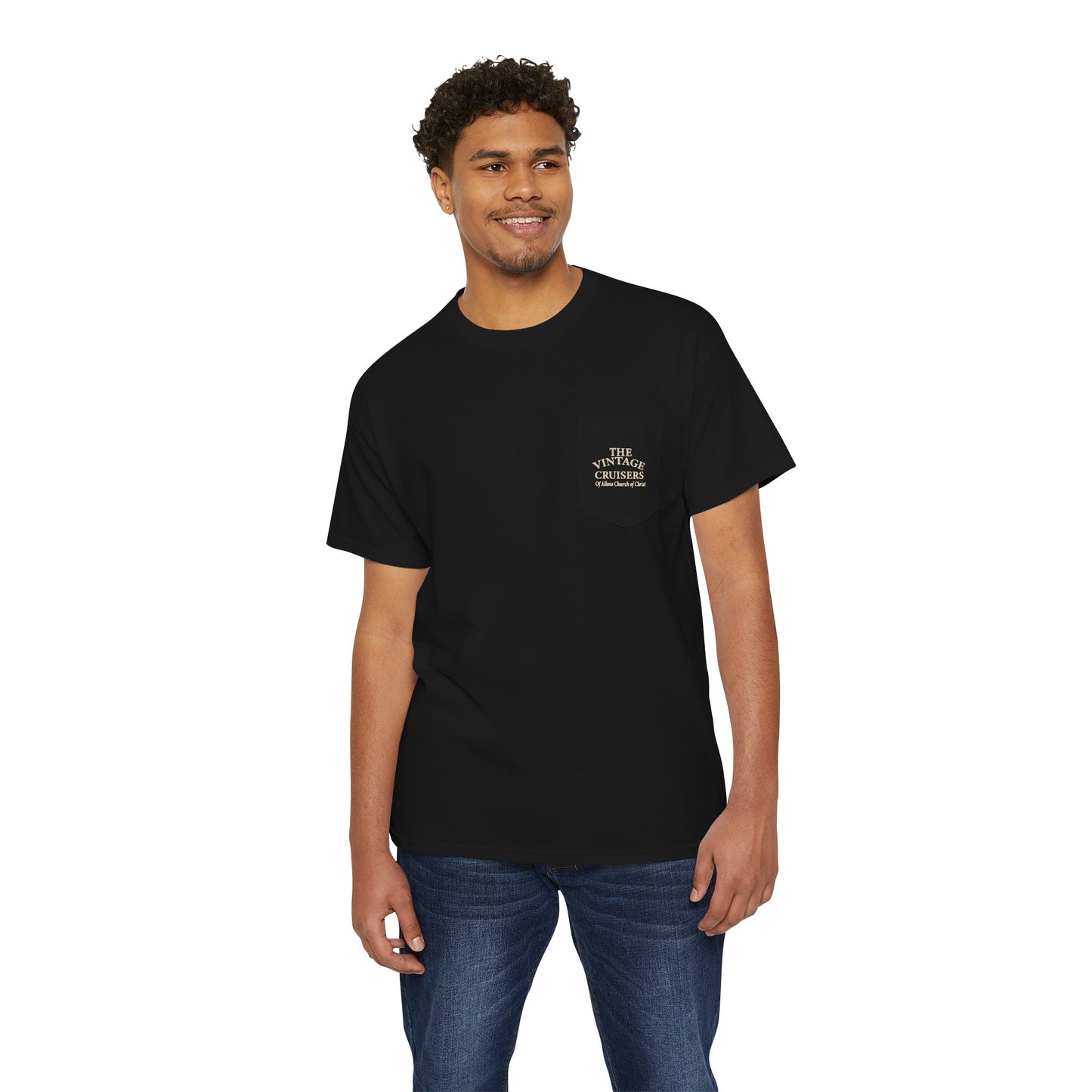 Retro Pocket Tee Allons Church of Christ Cruise 2025 Unisex T-Shirt
