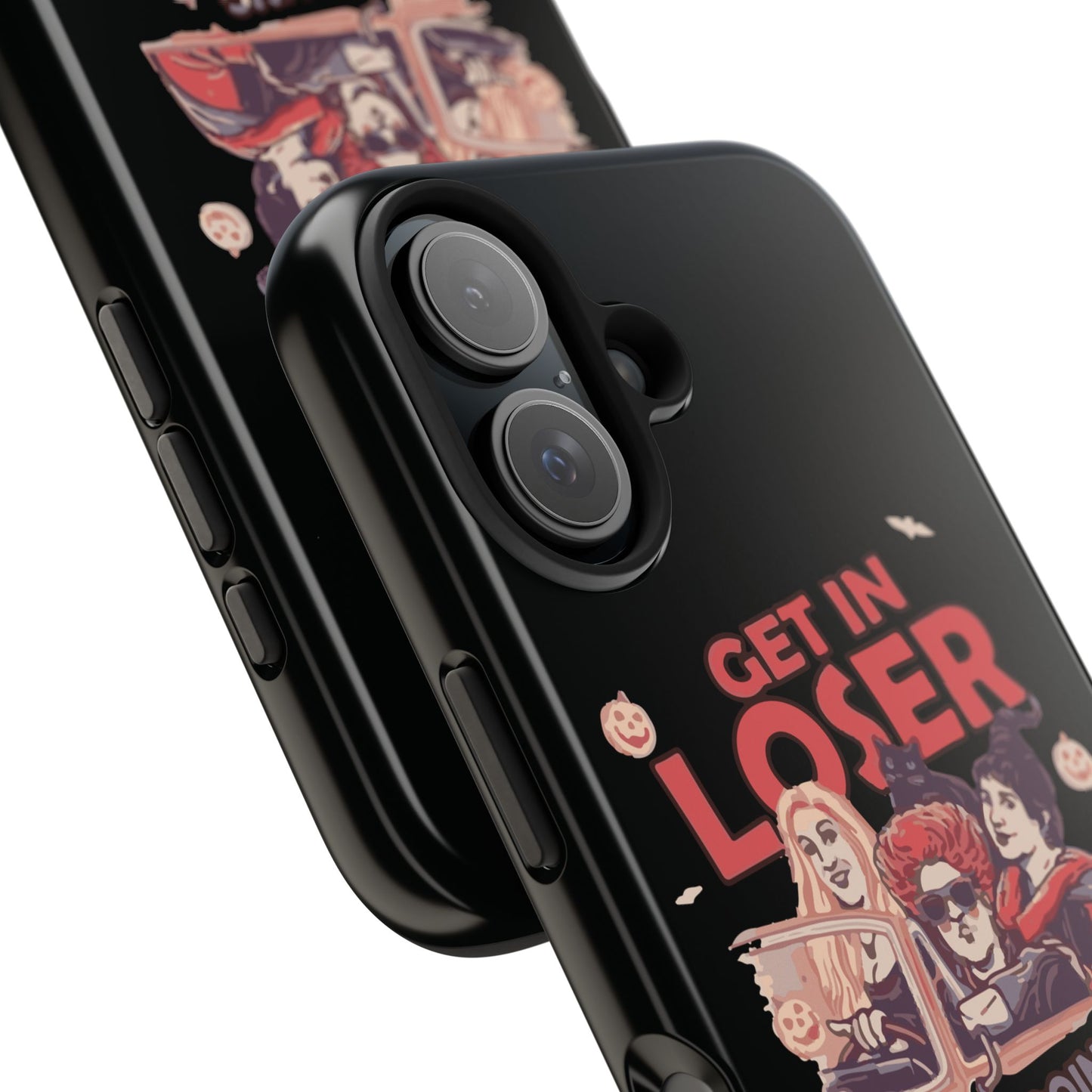 Witchy Tough Phone Case - Get in Loser Design, Halloween Gift, Spooky Style, Kawaii Aesthetic, Cell Phone Cover