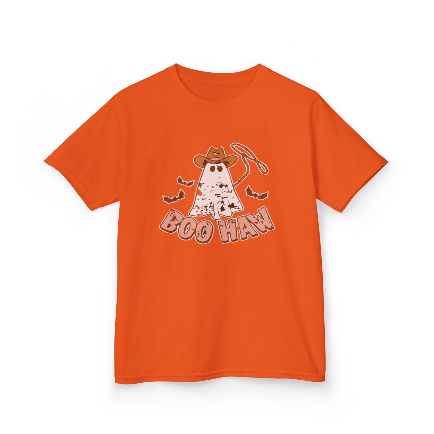 Boo Haunt Kids Tee, Halloween Shirt, Ghost Costume T-Shirt, Fun Kids Apparel, Spooky Party Outfit
