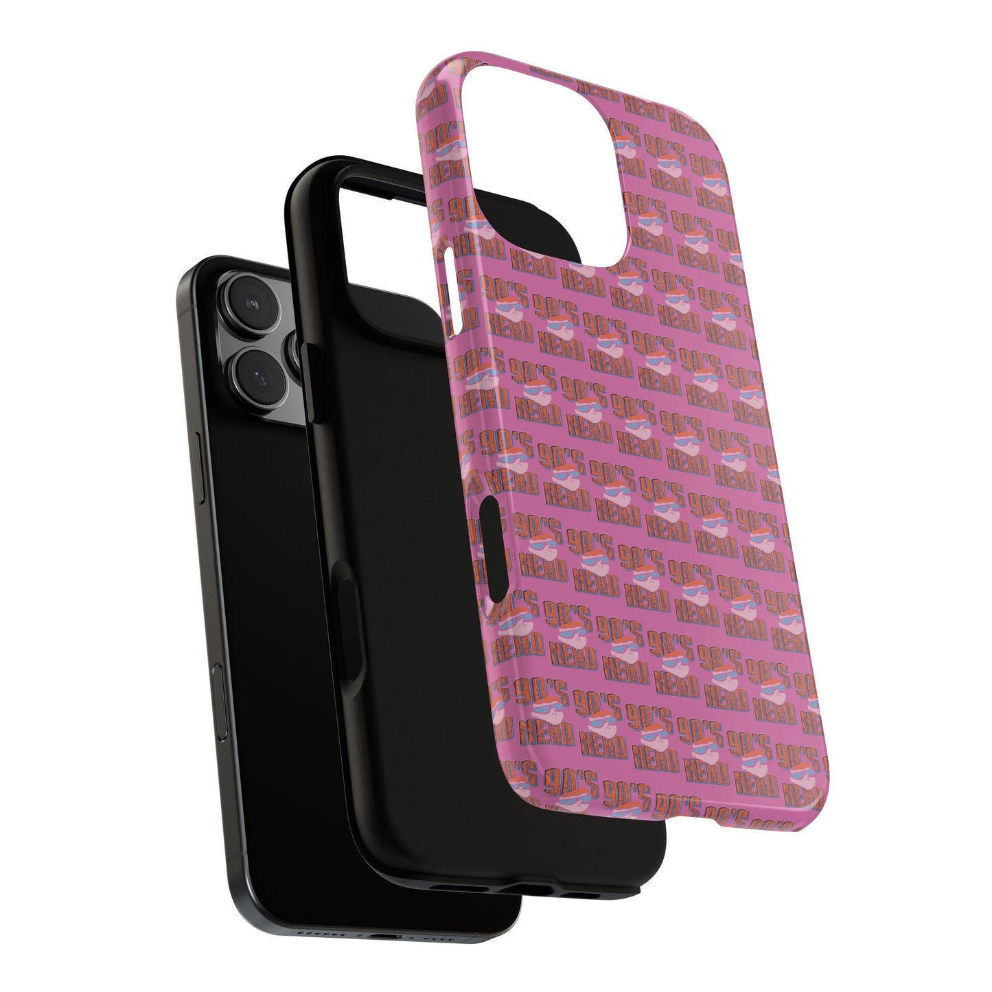 90s Vibe Phone Case, Retro Tough Cases, Gift for Nostalgia Lovers, Durable Phone Covers, 90s Themed Accessories