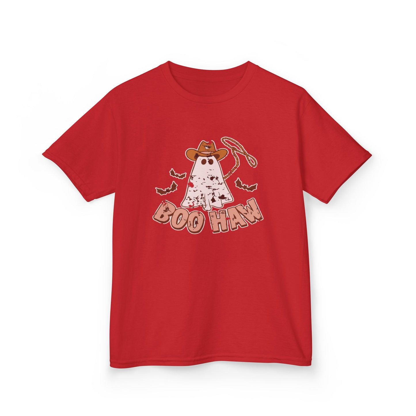 Boo Haunt Kids Tee, Halloween Shirt, Ghost Costume T-Shirt, Fun Kids Apparel, Spooky Party Outfit