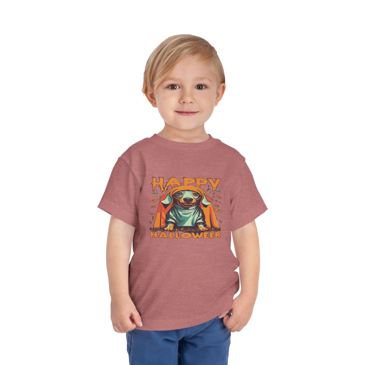 Halloween Toddler Tee, Cute Halloween Shirt for Kids, Halloween Outfit, Toddler Costume Shirt, Toddler Short Sleeve Tee