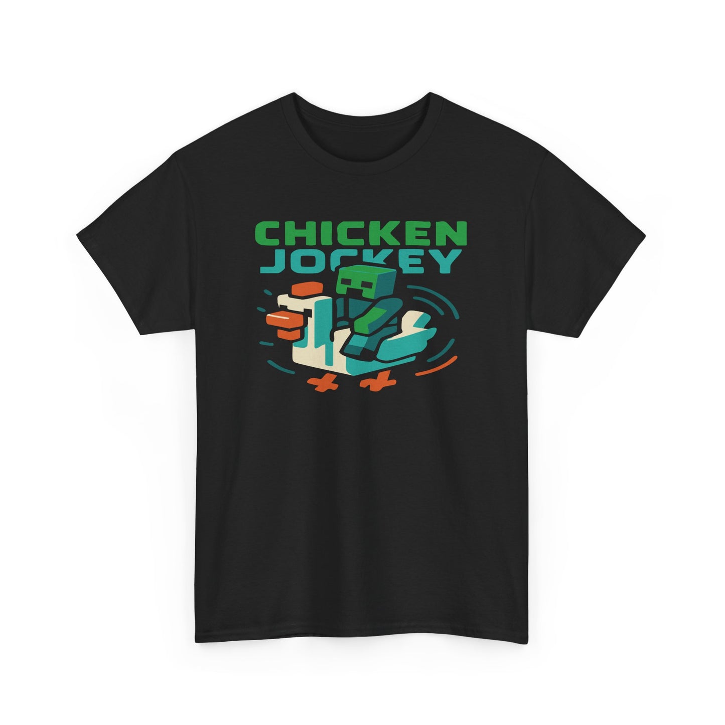 Chicken Jockey Minecraft T-shirt