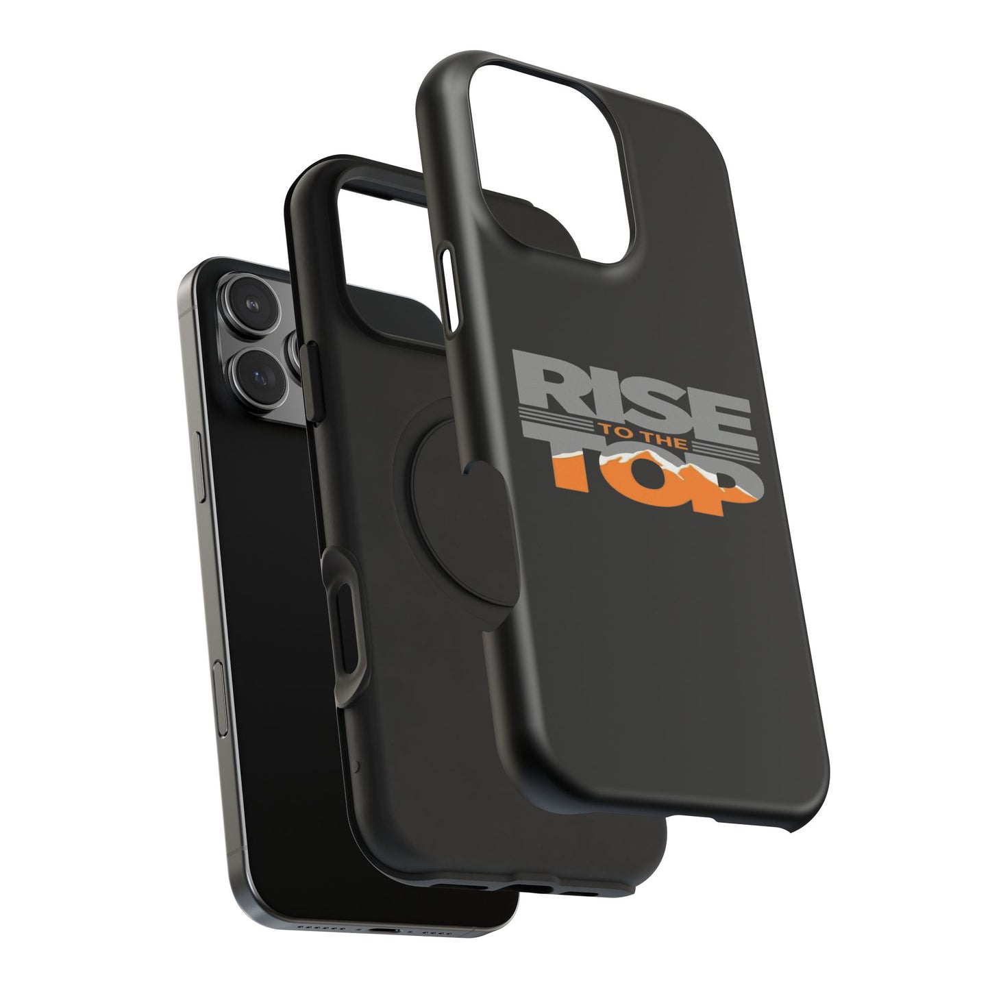 Impact-Resistant Phone Case - Rise to the Top, Durable Phone Cover, Gift for Motivational Quotes Lovers, Trendy Tech Accessories
