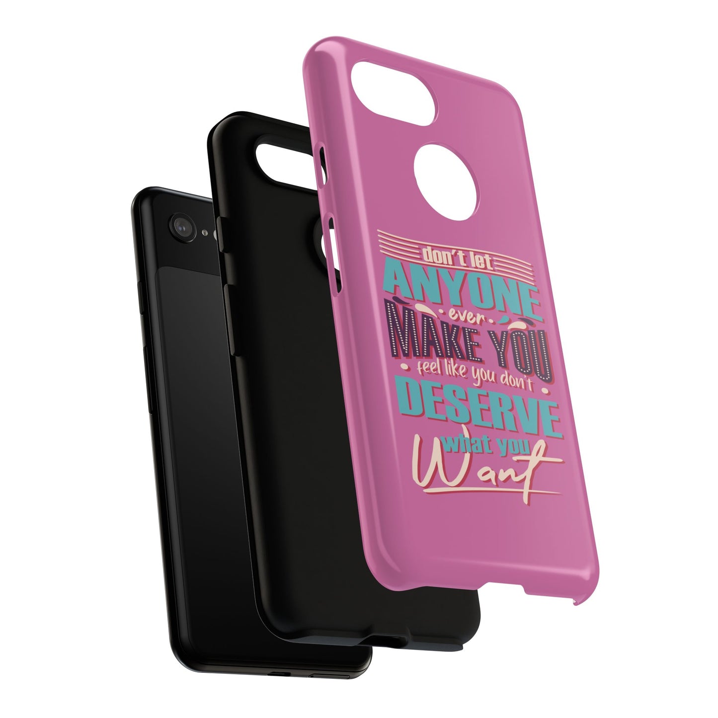 Inspirational Phone Case, Motivational Phone Cover, Tough Cases for Her, Gift for Friends, Self-Love Quote Case