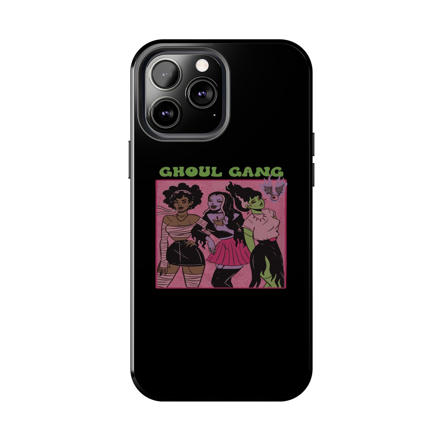 Ghoul Gang Tough Phone Cases | Unique Halloween Phone Cover, Cute Protective Case, Trendy Gift for Goth Fans, Spooky Style Accessory
