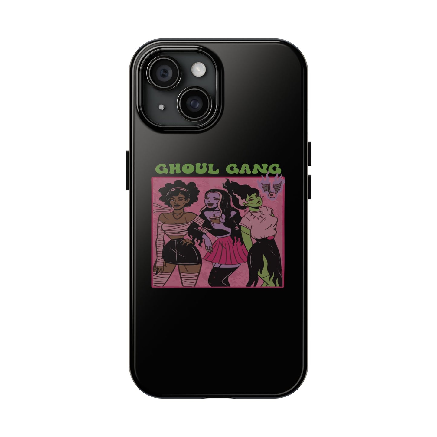 Ghoul Gang Tough Phone Cases | Unique Halloween Phone Cover, Cute Protective Case, Trendy Gift for Goth Fans, Spooky Style Accessory