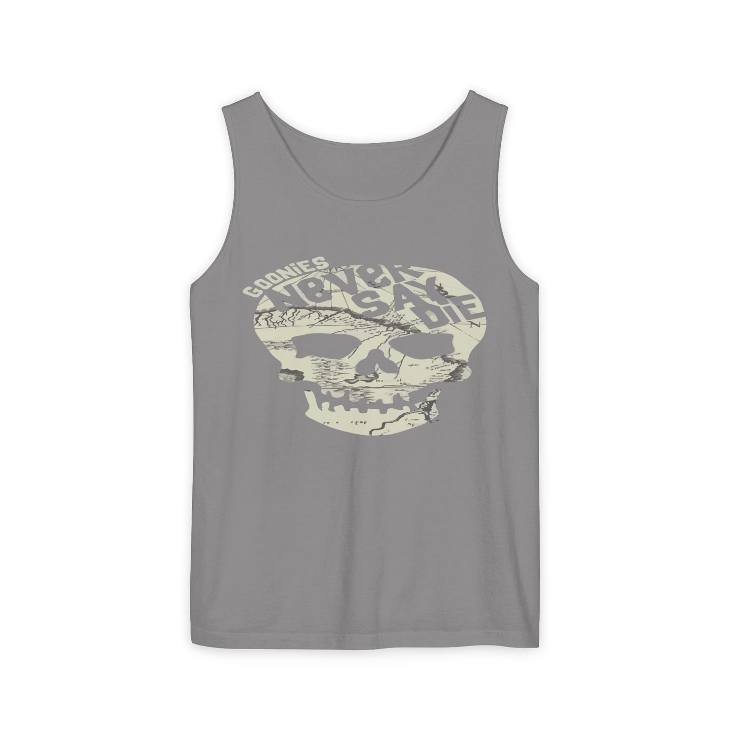Cool Skull Graphic Tank Top, Unisex Summer Tee, Beachwear, Festival Outfit, Casual Wear, Graphic Apparel