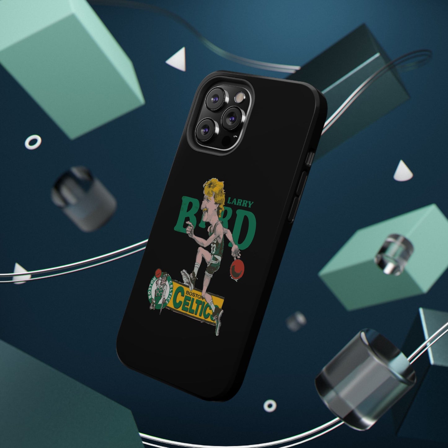 Larry Bird Impact-Resistant Phone Case, Sports Fan Gift, Basketball Accessories, Celtics Merchandise, Unique Phone Cover