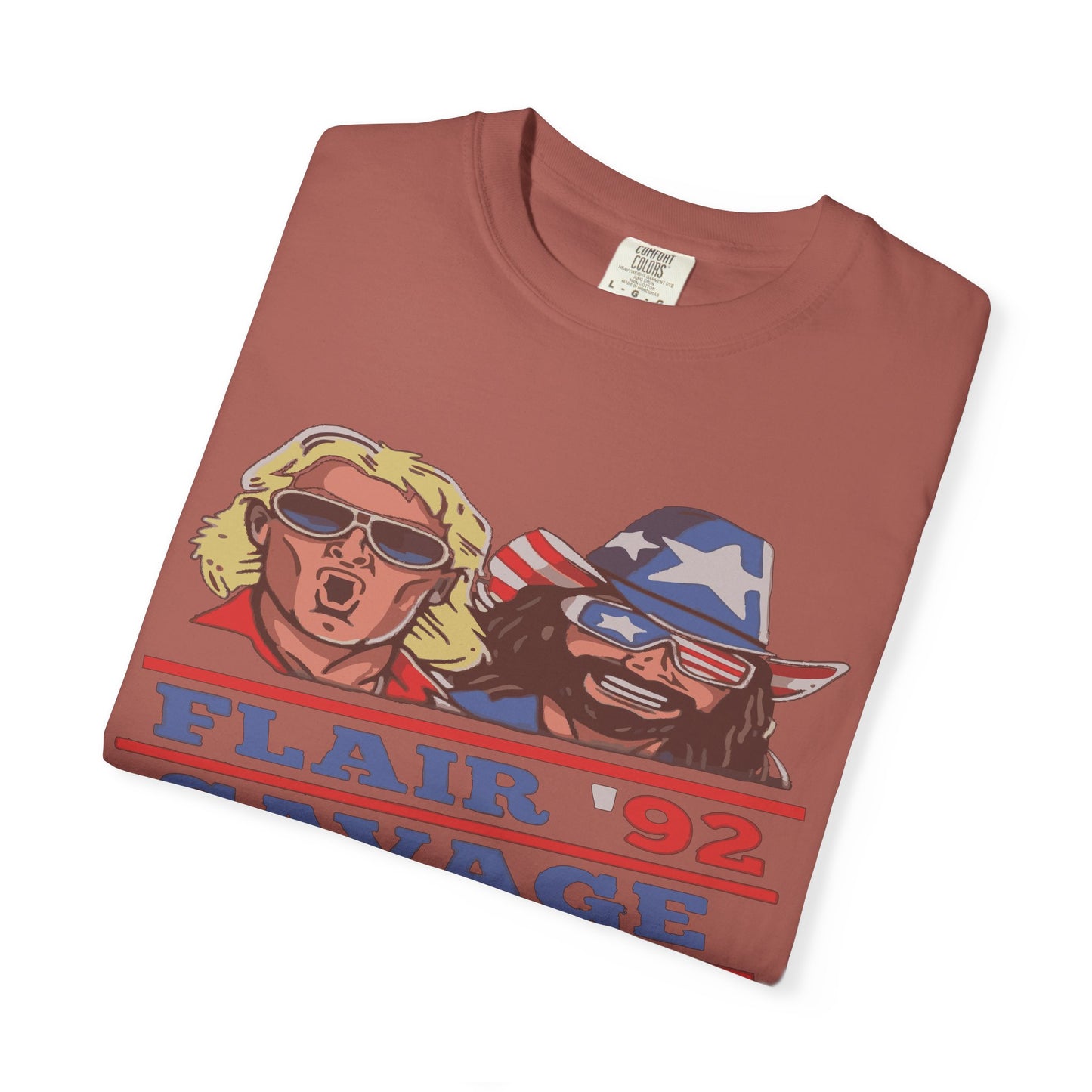 Retro Wrestling Fan T-Shirt, Unisex Graphic Tee, Flair Savage Shirt, Sports Fan Apparel, Vintage Style Gift