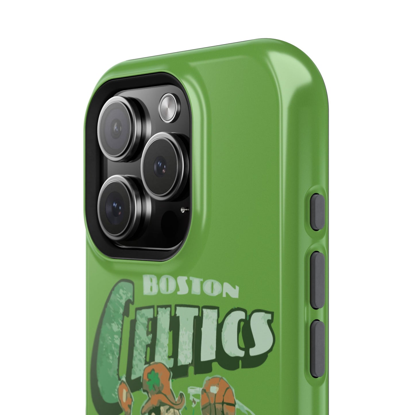 Boston Celtics Impact-Resistant Phone Case, Basketball Phone Cover, Sports Fan Gift, Sturdy Phone Case, NBA Merchandise, Team Spirit Decor