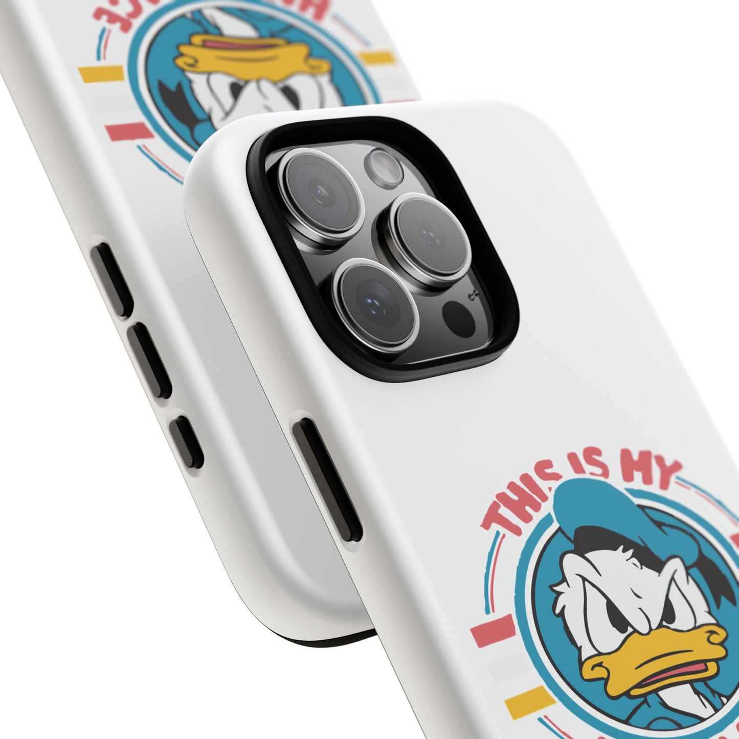 Tough Cases: This is My Happy Face Phone Case, Funny Phone Case, Donald Duck Case, Cute Phone Accessory, Gift for Disney Fans