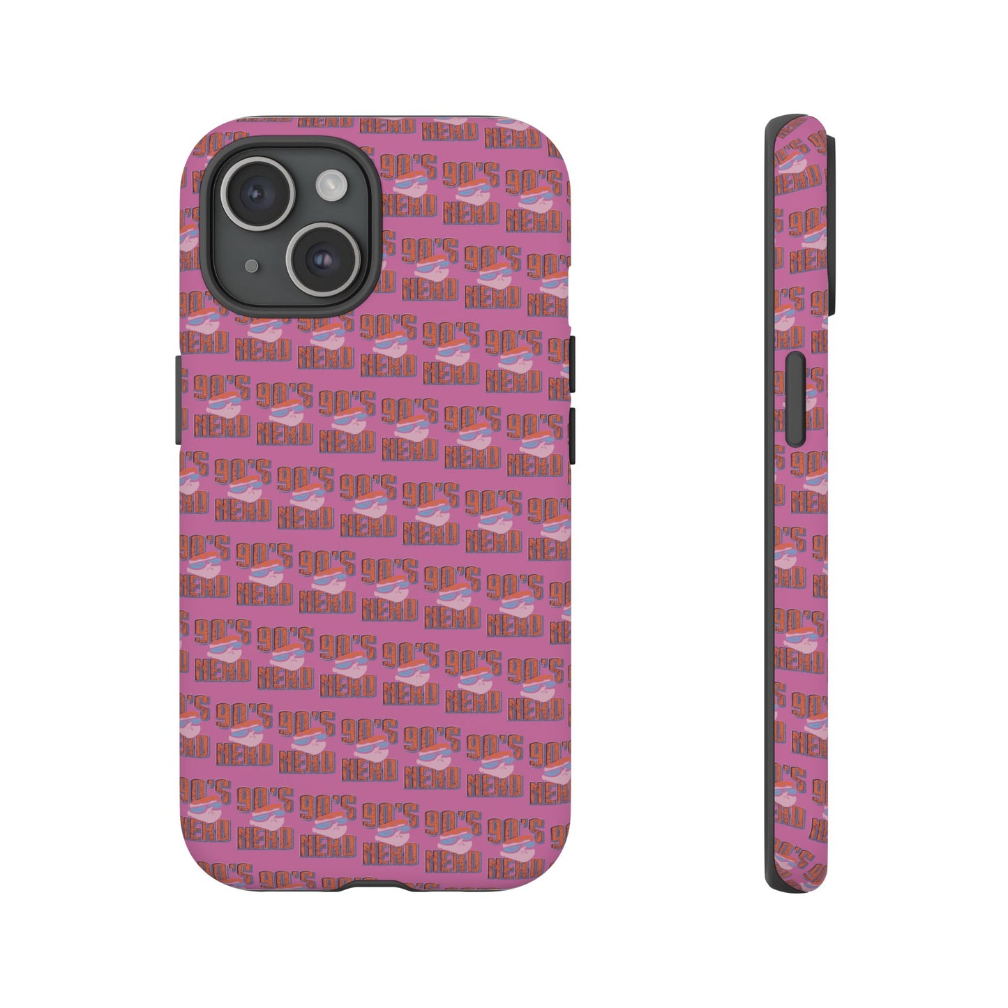 90s Vibe Phone Case, Retro Tough Cases, Gift for Nostalgia Lovers, Durable Phone Covers, 90s Themed Accessories
