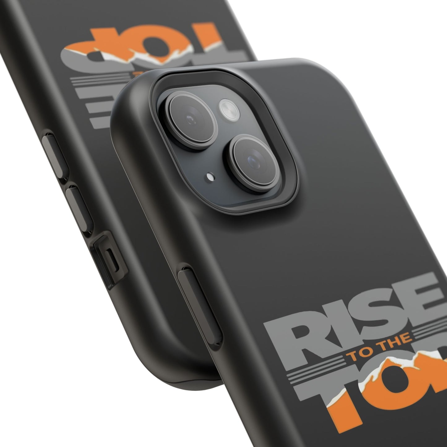 Impact-Resistant Phone Case - Rise to the Top, Durable Phone Cover, Gift for Motivational Quotes Lovers, Trendy Tech Accessories