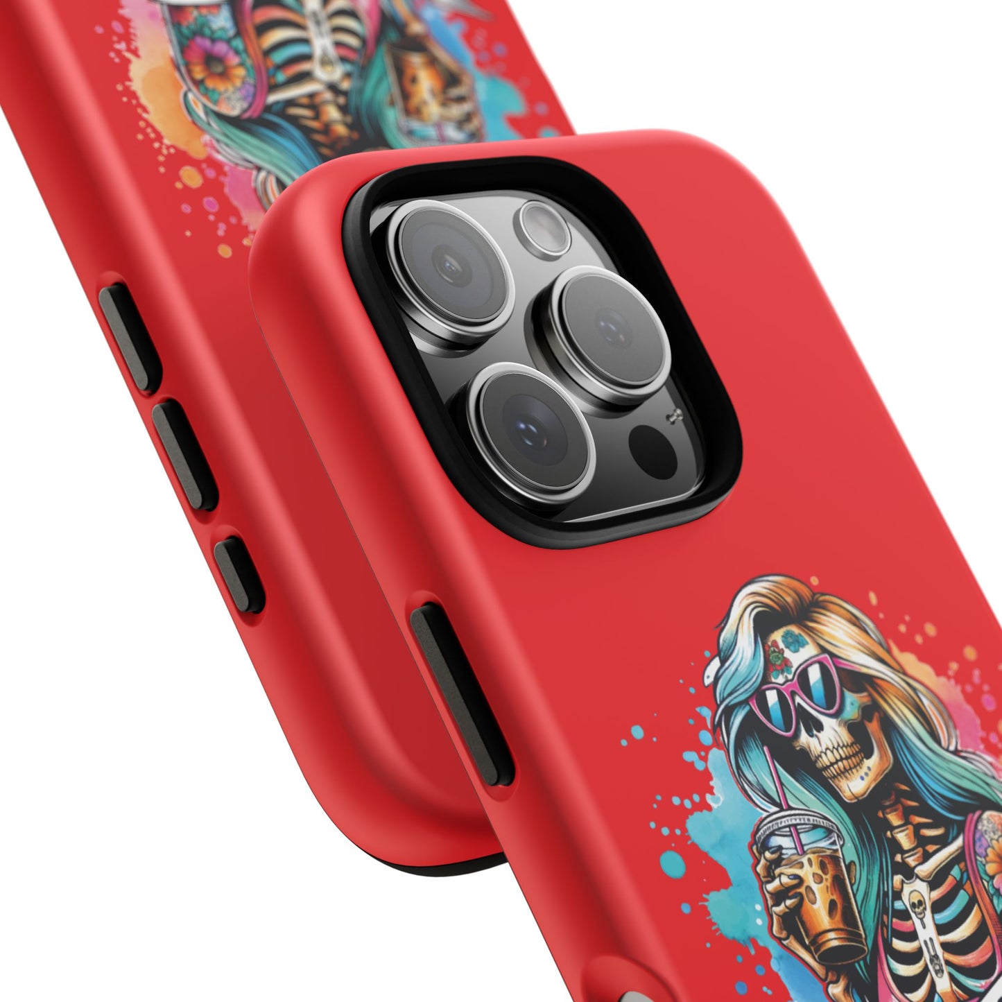 Cool Moms Club Phone Case - Tough Cases, Funky Phone Cover, Gift for Moms, Skeleton Design, Trendy Tech Accessories