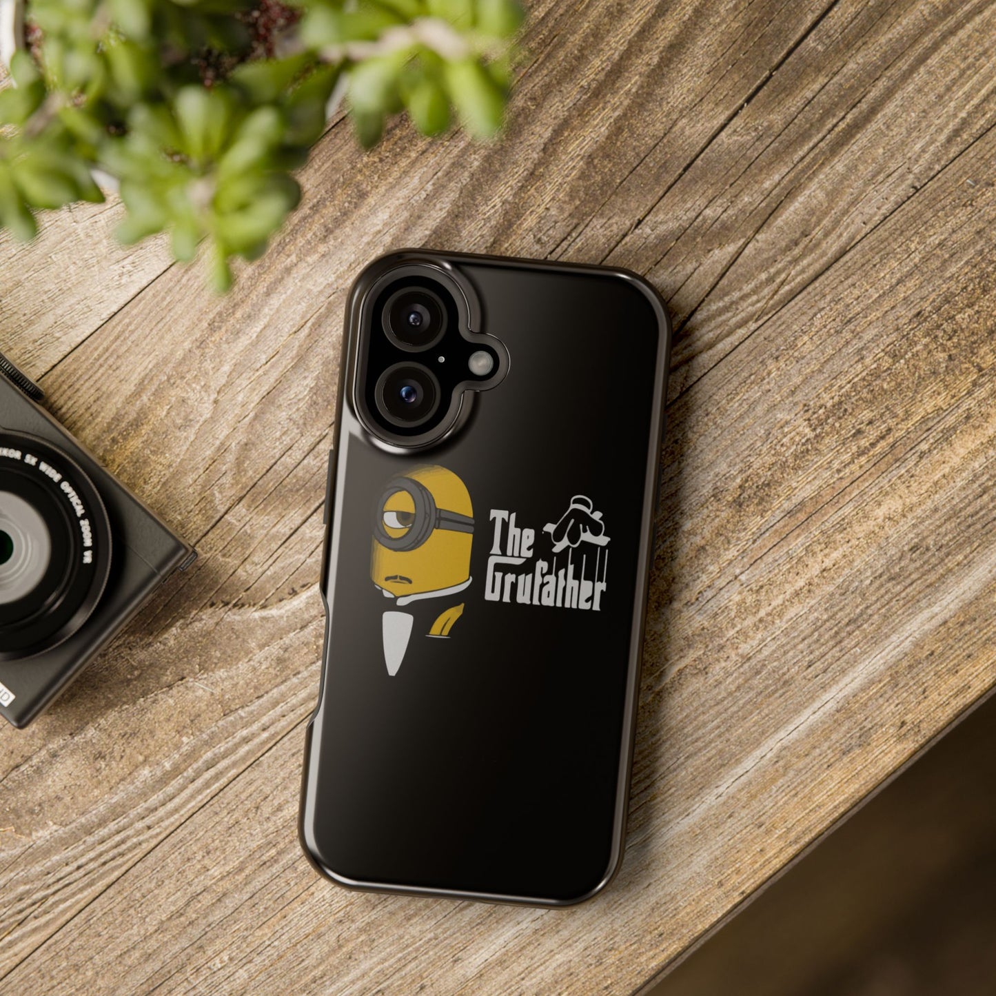 Magnetic Tough Cases: The Gruffather Phone Cover, Gift for Minions Fans, Unique Cell Phone Case, Durable Protective Case, Fun Cartoon Design