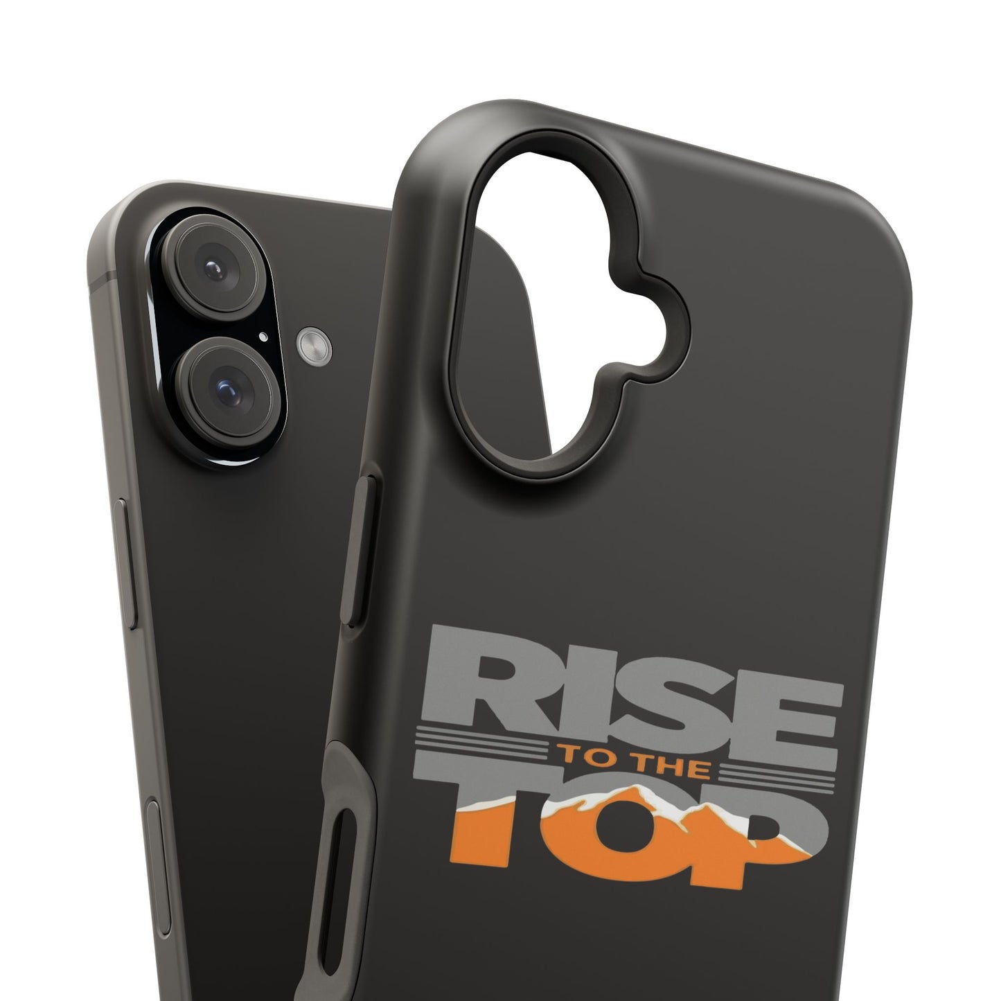 Impact-Resistant Phone Case - Rise to the Top, Durable Phone Cover, Gift for Motivational Quotes Lovers, Trendy Tech Accessories