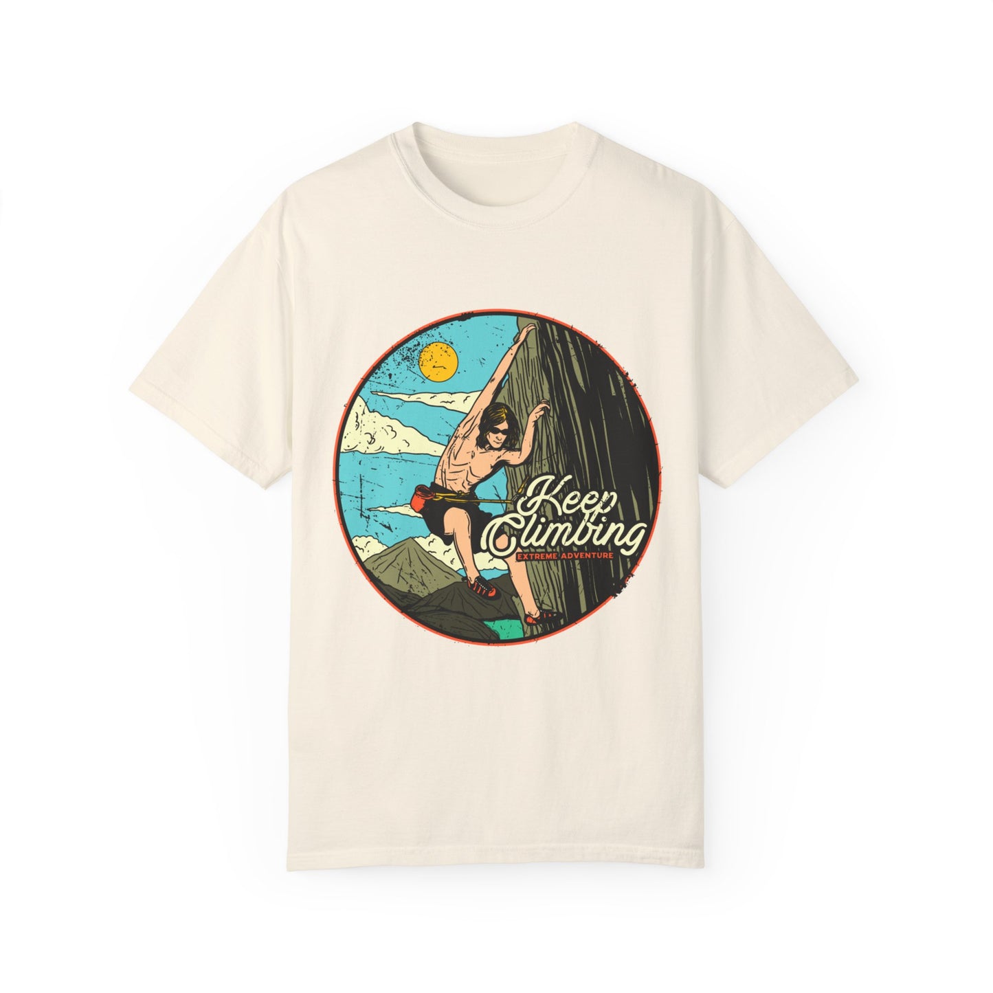 Keep Climbing Garment-Dyed T-shirt