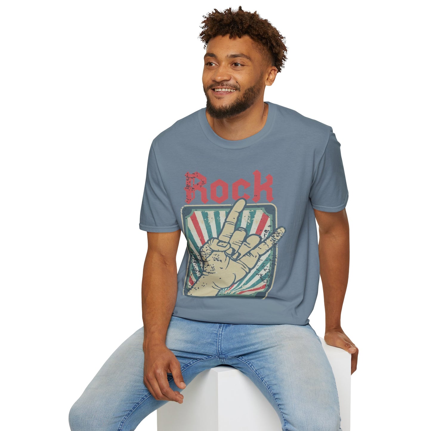 Rock On Unisex T-Shirt - Music Lover Gift, Concert Wear, Casual Style, Graphic Tee, Rock n Roll Apparel