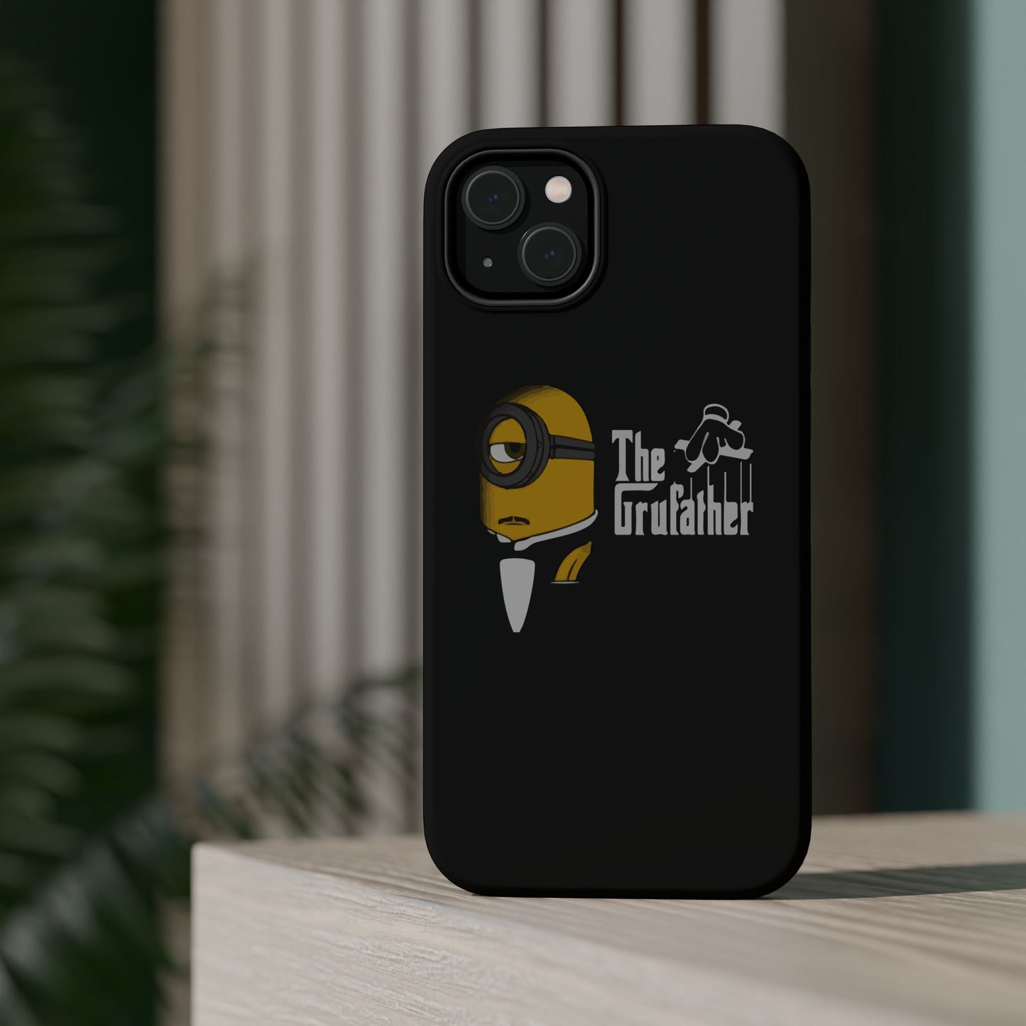 Magnetic Tough Cases: The Gruffather Phone Cover, Gift for Minions Fans, Unique Cell Phone Case, Durable Protective Case, Fun Cartoon Design