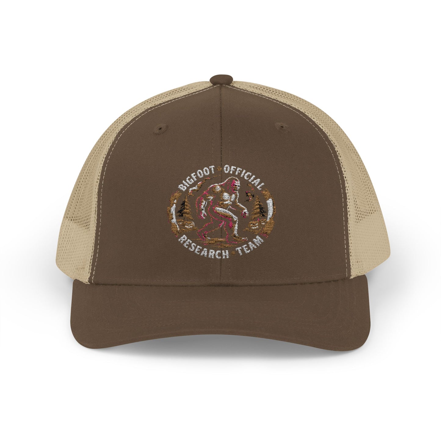 Bigfoot Research Snapback Trucker Cap - Stylish Outdoor Adventure Hat for Him