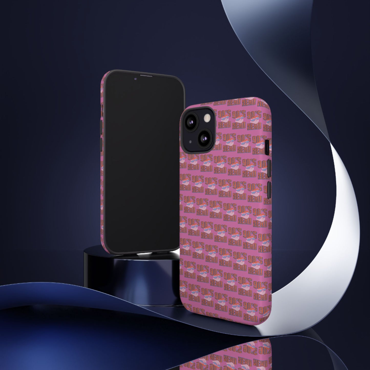 90s Vibe Phone Case, Retro Tough Cases, Gift for Nostalgia Lovers, Durable Phone Covers, 90s Themed Accessories