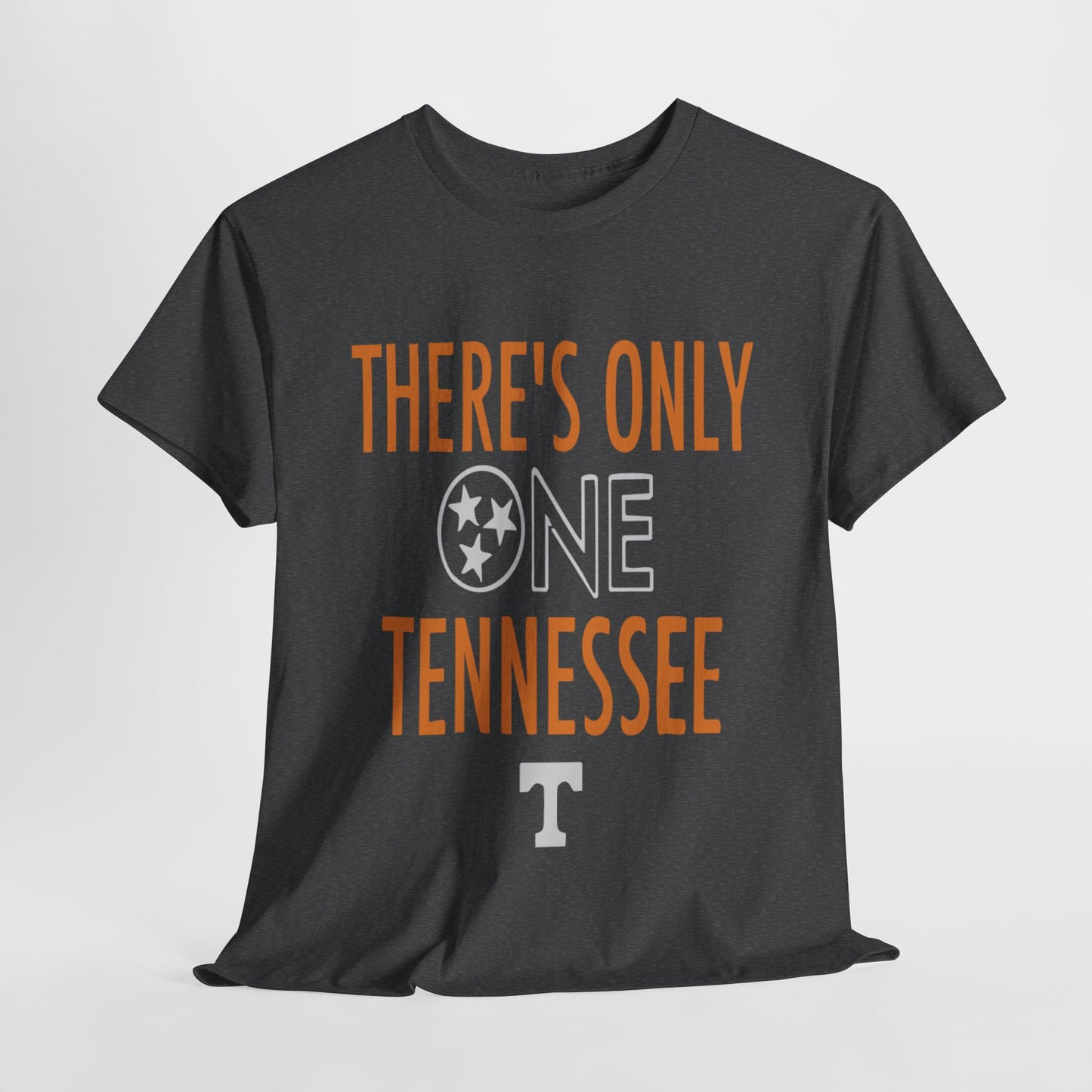 Tennessee Pride Tee, Unisex Heavy Cotton Tee, Tennessee Fans Gift, College Sports Apparel, Casual Everyday Wear, State Pride Shirt