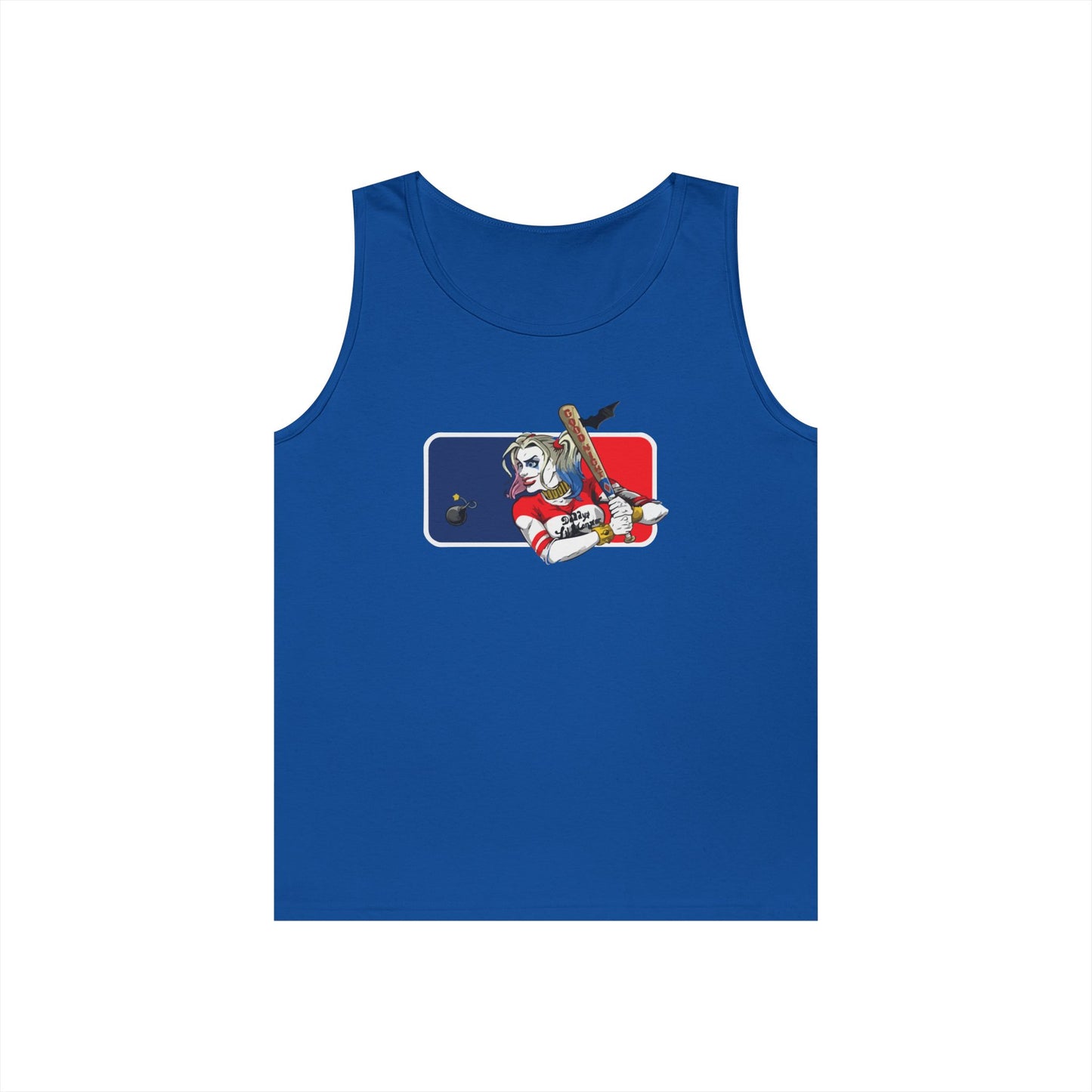 Harley Quinn Unisex Tank Top - DC MLB Summer Wear