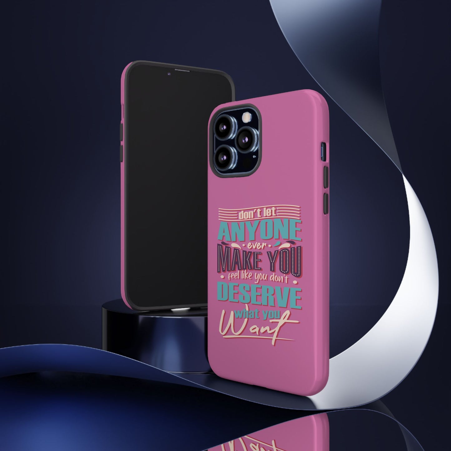 Inspirational Phone Case, Motivational Phone Cover, Tough Cases for Her, Gift for Friends, Self-Love Quote Case