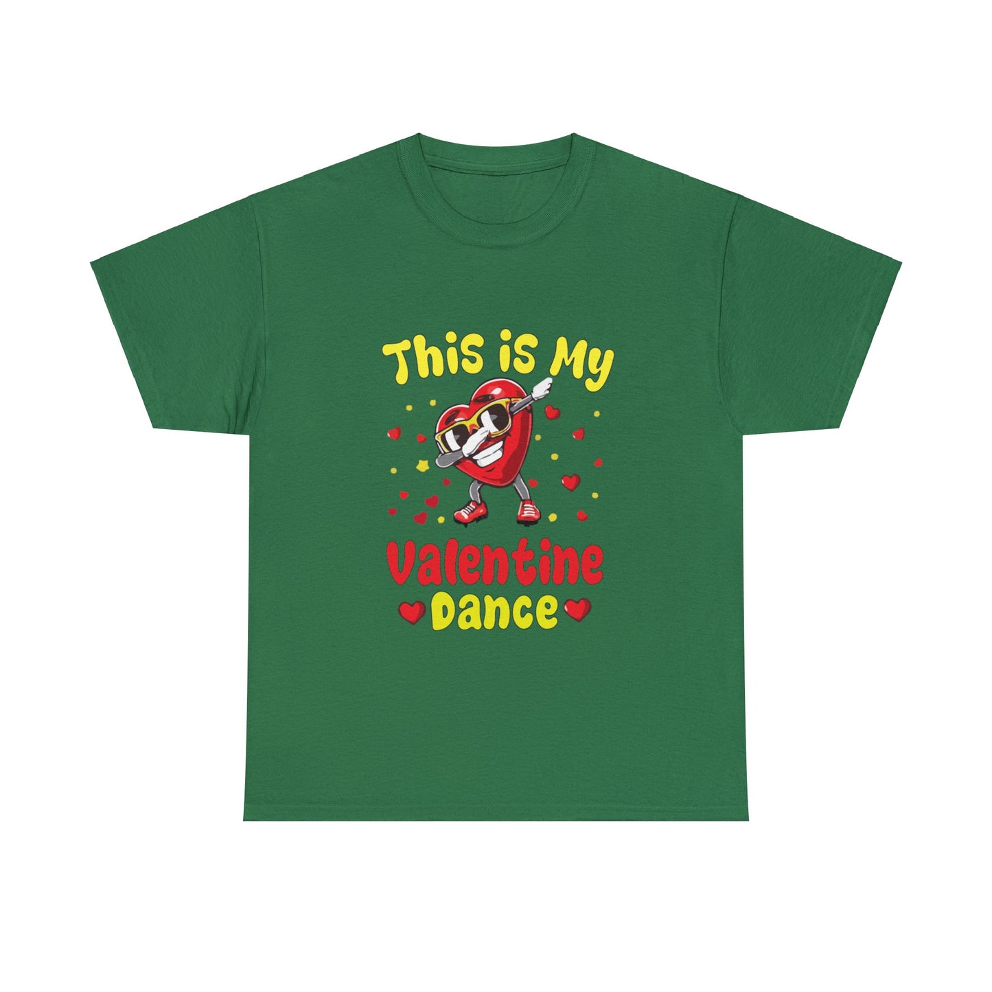 Valetine Dance Womans Unisex Heavy Cotton Tee