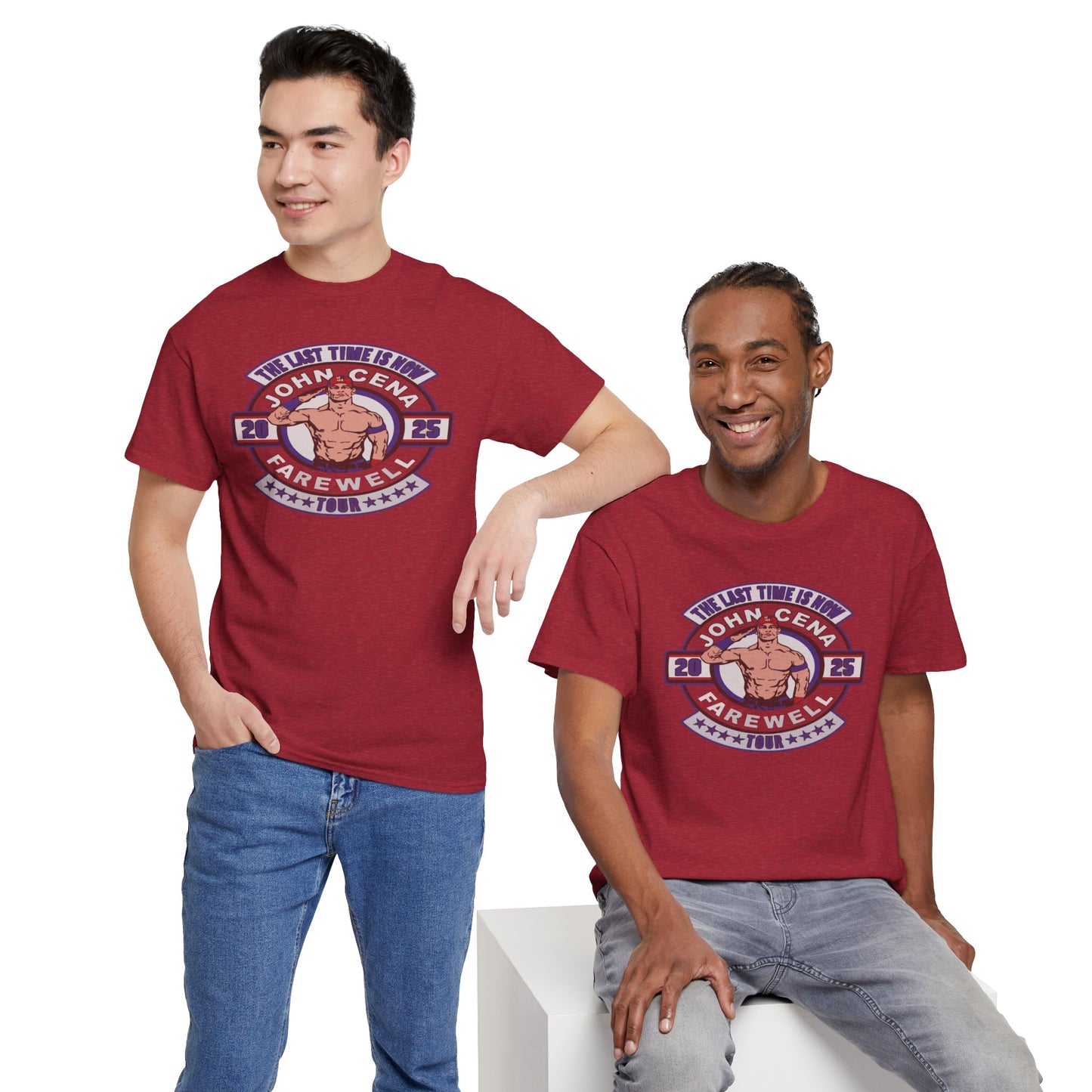 Wrestling Tribute Tee, John Cena Farewell Shirt, Unisex Graphic Tee, Fan Merchandise, Gift for Sports Lovers