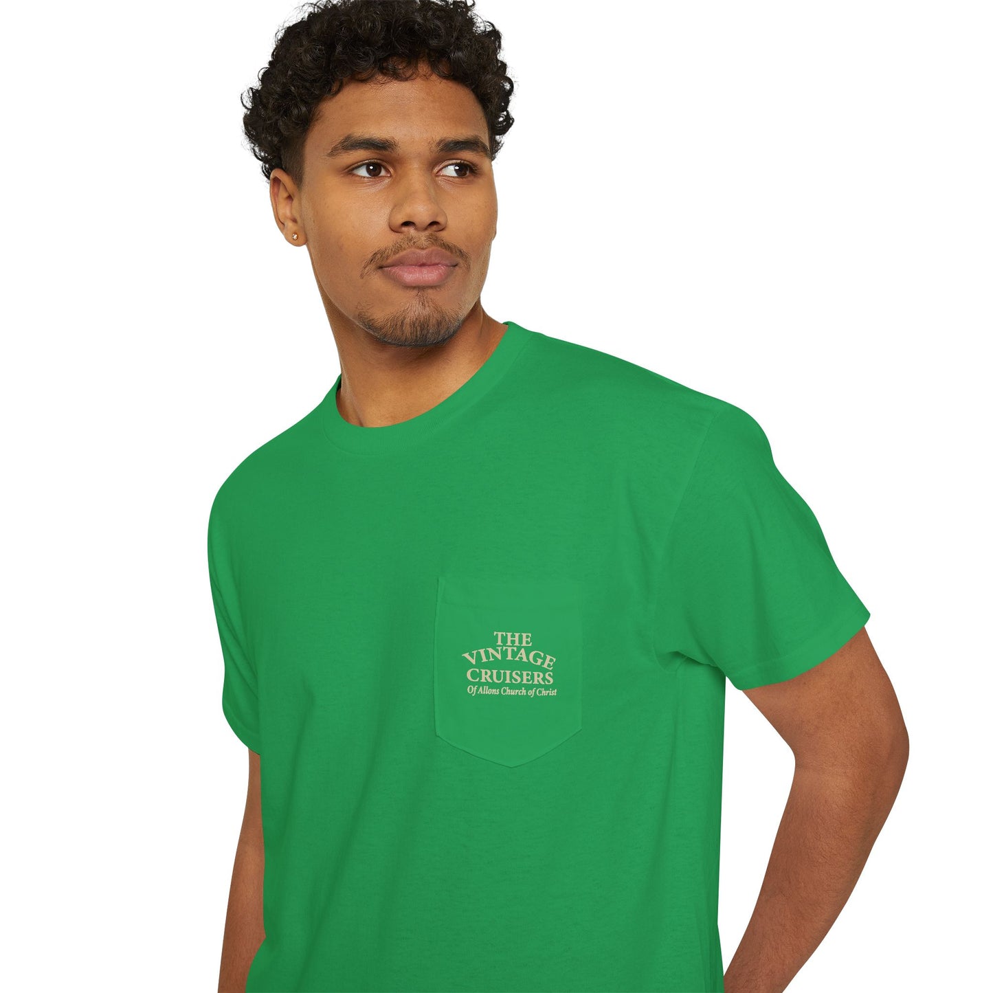 Retro Pocket Tee Allons Church of Christ Cruise 2025 Unisex T-Shirt