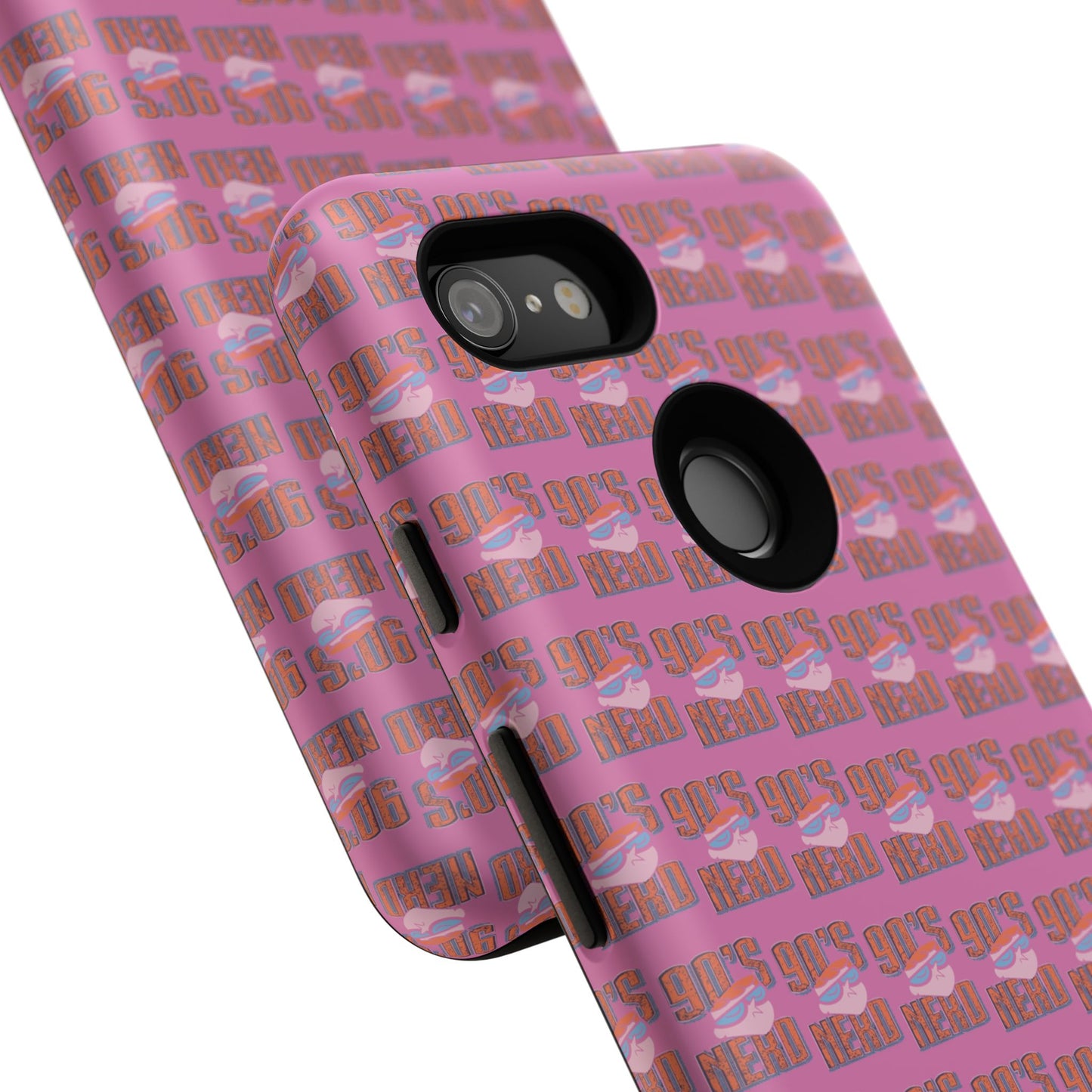 90s Vibe Phone Case, Retro Tough Cases, Gift for Nostalgia Lovers, Durable Phone Covers, 90s Themed Accessories