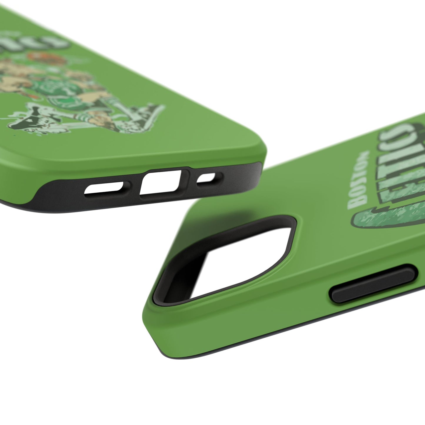 Boston Celtics Impact-Resistant Phone Case, Basketball Phone Cover, Sports Fan Gift, Sturdy Phone Case, NBA Merchandise, Team Spirit Decor