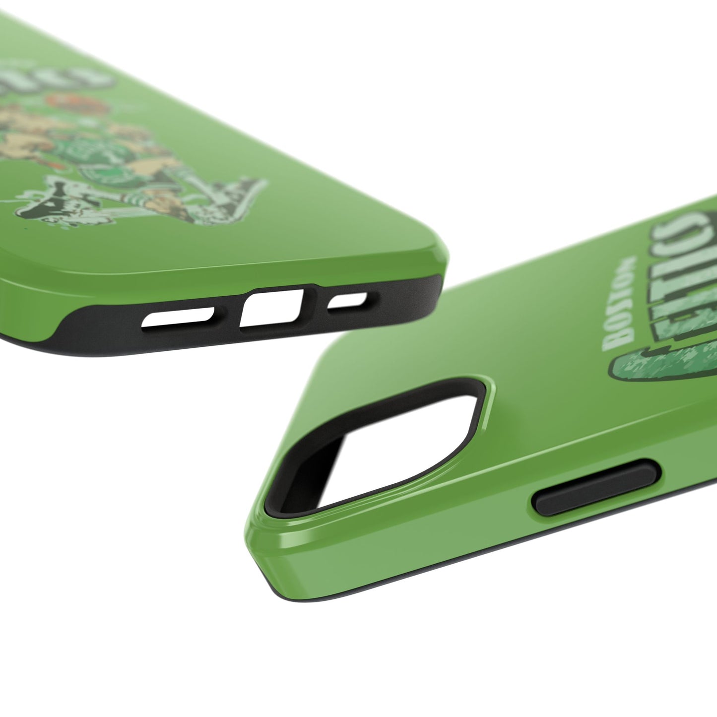 Boston Celtics Impact-Resistant Phone Case, Basketball Phone Cover, Sports Fan Gift, Sturdy Phone Case, NBA Merchandise, Team Spirit Decor