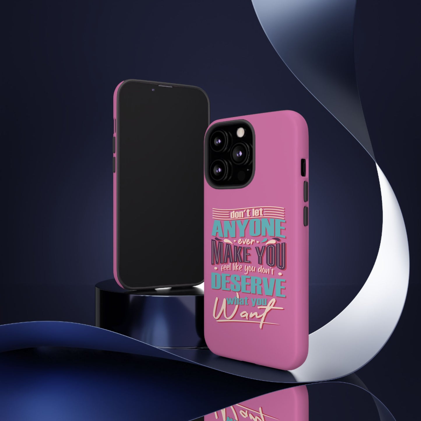 Inspirational Phone Case, Motivational Phone Cover, Tough Cases for Her, Gift for Friends, Self-Love Quote Case