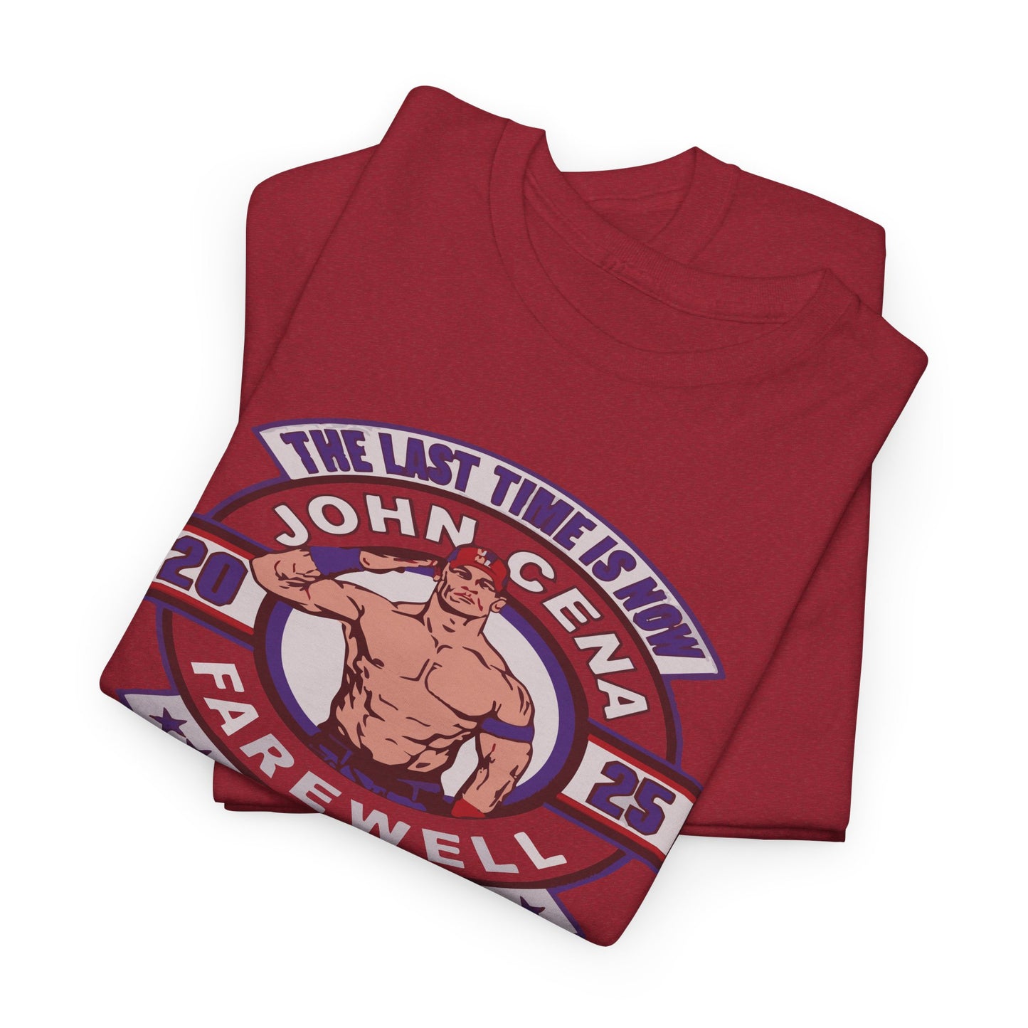 Wrestling Tribute Tee, John Cena Farewell Shirt, Unisex Graphic Tee, Fan Merchandise, Gift for Sports Lovers