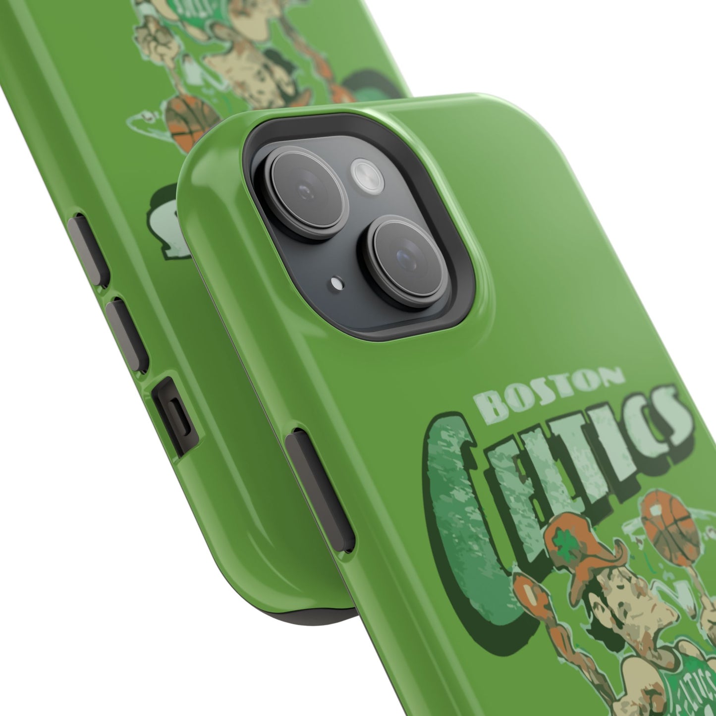 Boston Celtics Impact-Resistant Phone Case, Basketball Phone Cover, Sports Fan Gift, Sturdy Phone Case, NBA Merchandise, Team Spirit Decor