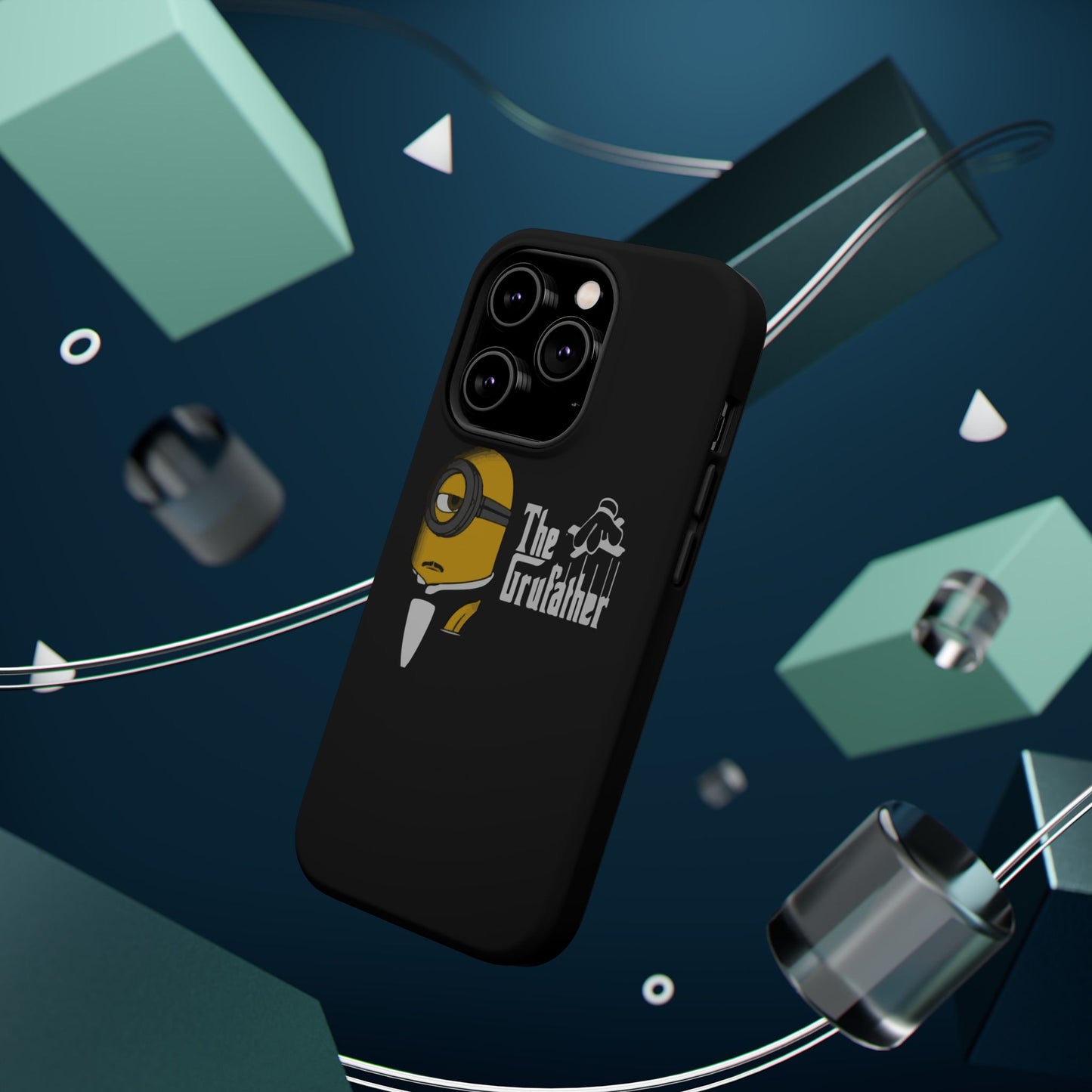 Magnetic Tough Cases: The Gruffather Phone Cover, Gift for Minions Fans, Unique Cell Phone Case, Durable Protective Case, Fun Cartoon Design