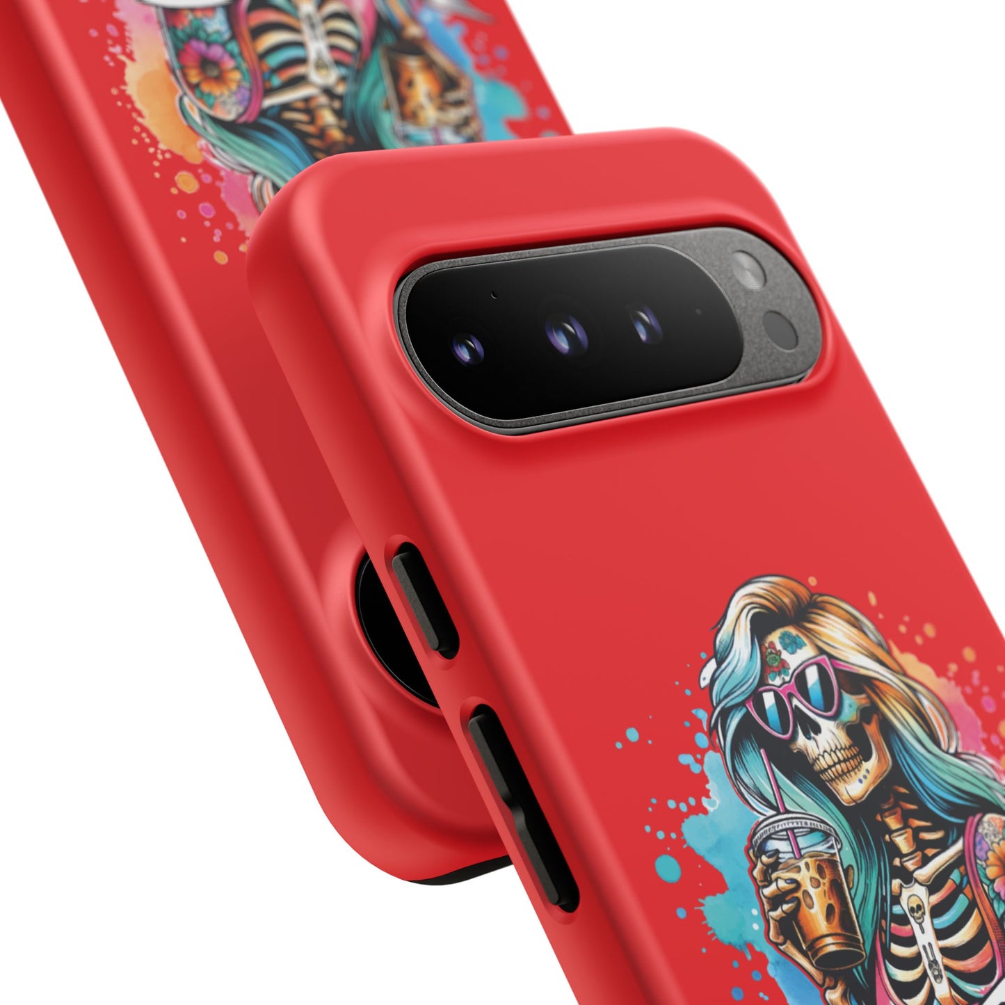 Cool Moms Club Phone Case - Tough Cases, Funky Phone Cover, Gift for Moms, Skeleton Design, Trendy Tech Accessories