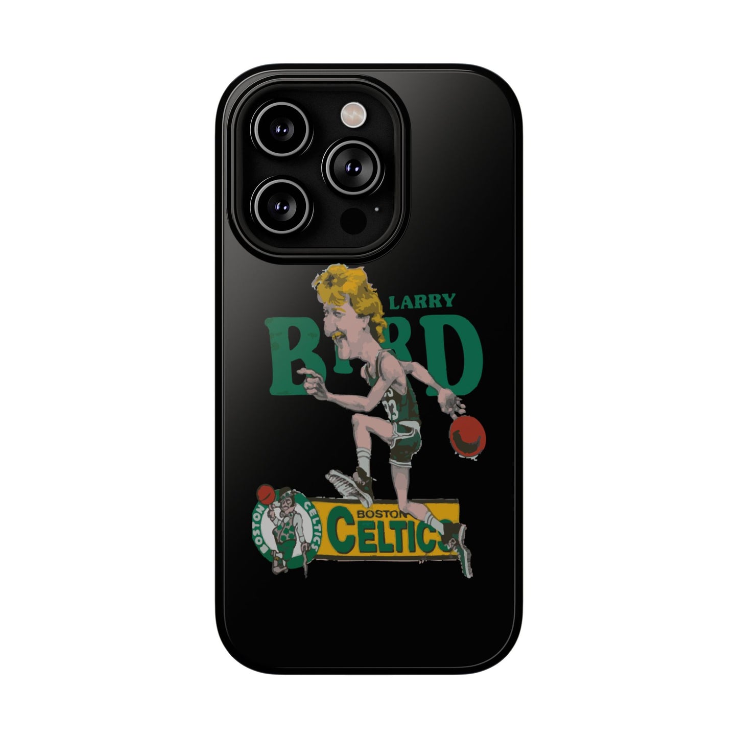 Larry Bird Impact-Resistant Phone Case, Sports Fan Gift, Basketball Accessories, Celtics Merchandise, Unique Phone Cover