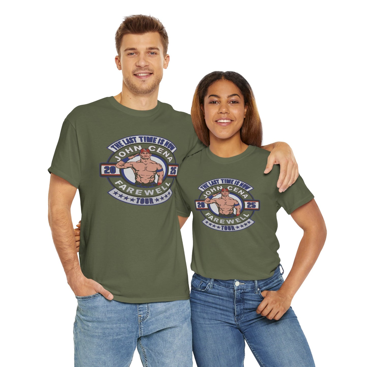 Wrestling Tribute Tee, John Cena Farewell Shirt, Unisex Graphic Tee, Fan Merchandise, Gift for Sports Lovers