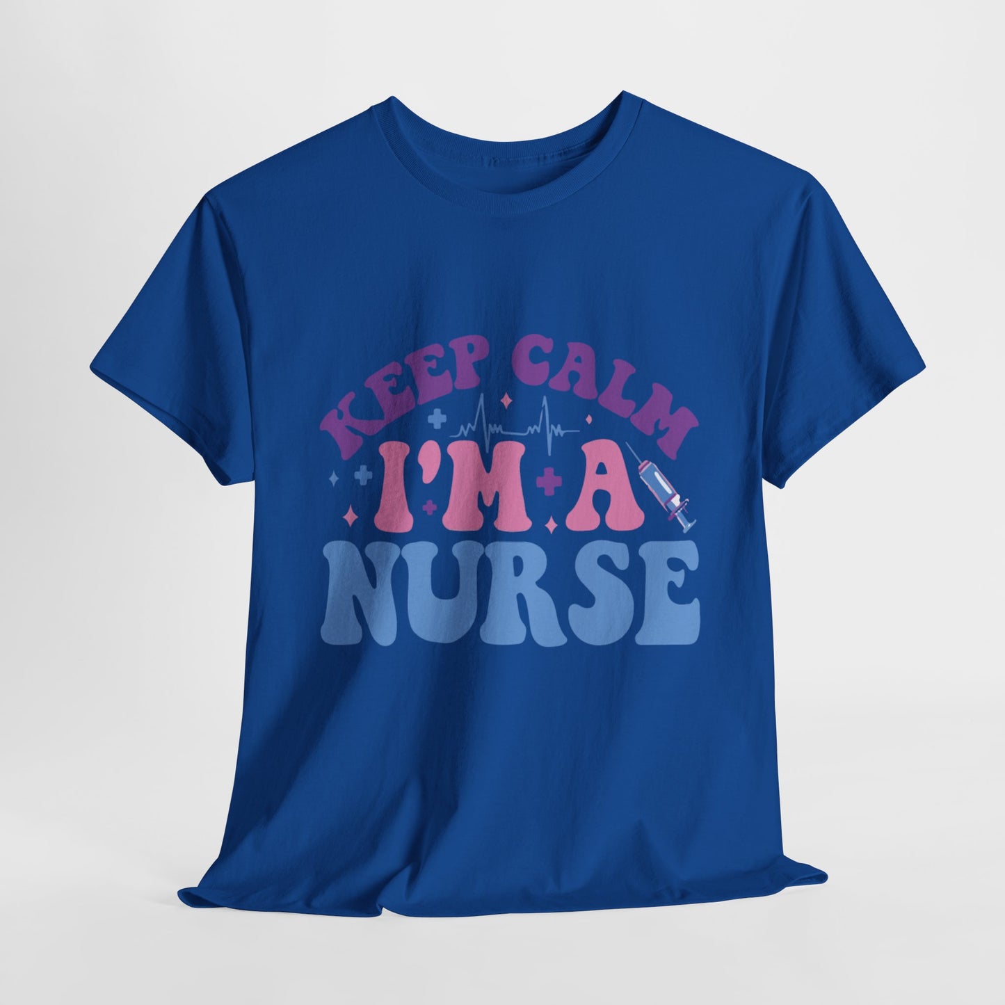 Nurse Appreciation Heavy Cotton Tee, Funny Nurse Gift, Medical Humor Shirt, Nurse Day Celebration Tee, Caregiver Outfit