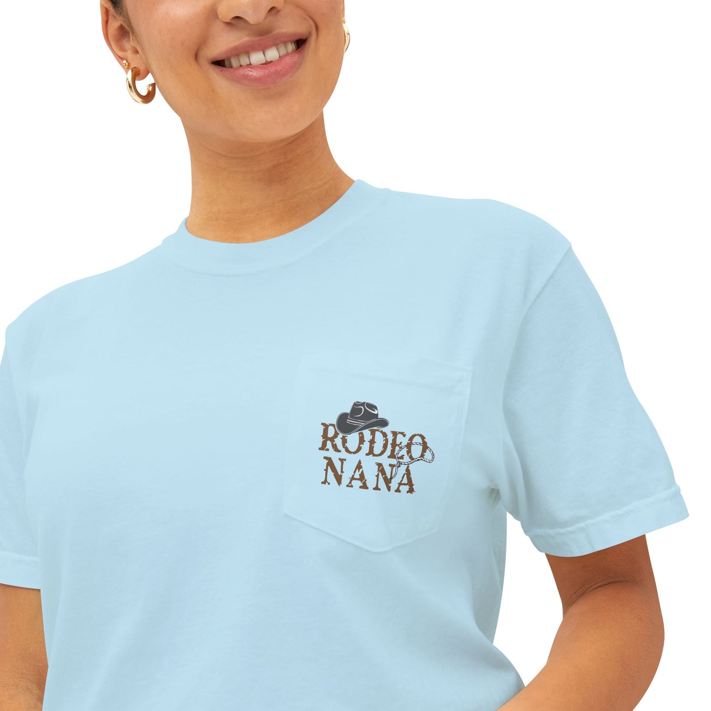 Faith-Inspired Pocket T-Shirt with Uplifting Bible Verse