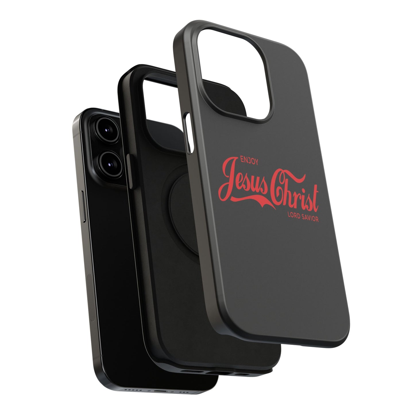 Impact-Resistant Phone Case: Enjoy Jesus Christ Lord Savior, Christian Gift, Durable Protection, Faith-Based Accessory, Holiday Gift